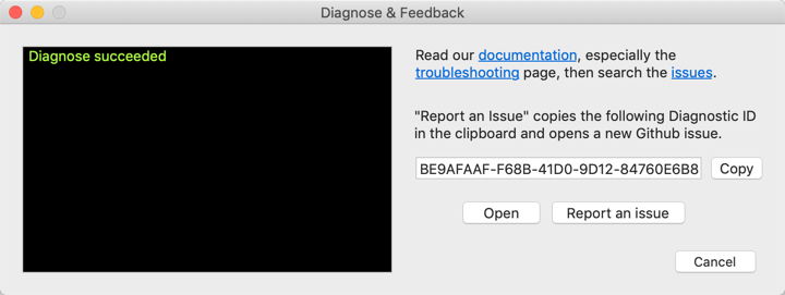 Diagnostics & Feedback with ID